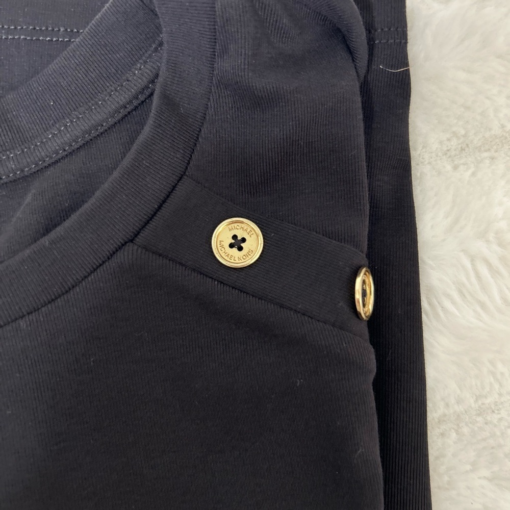 Michael Kors Black Knit Top - Picture 3 of 4